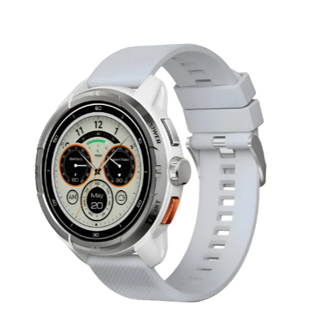 Smartwatch Haylou Solar Ultra Com Gps Monitor Saúde Silver Cinza Milanês Cinza Cinza