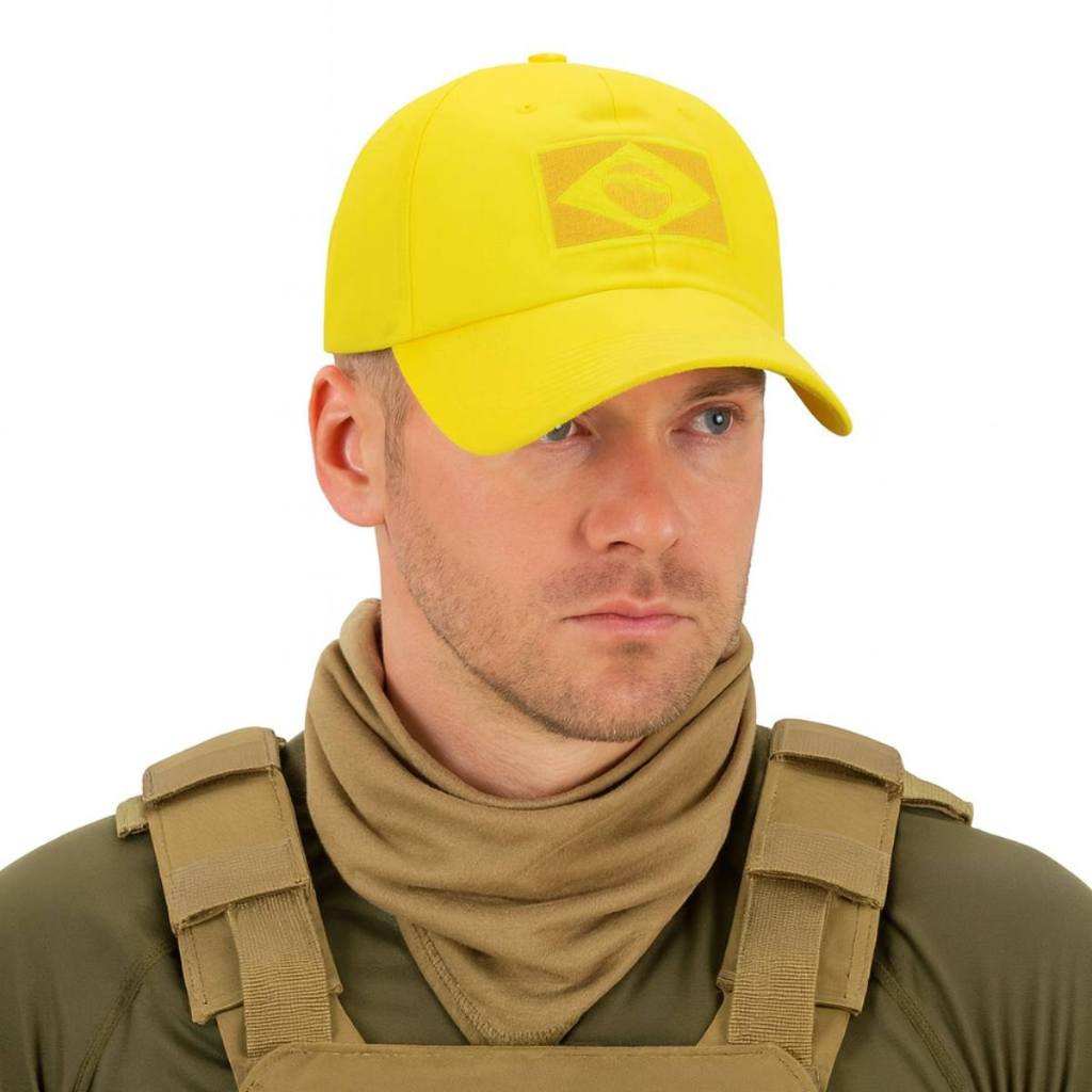 Boné Brasil Camuflado Militar Ajustável Aba Curva Masculino pesca trilha caça regulável  cap