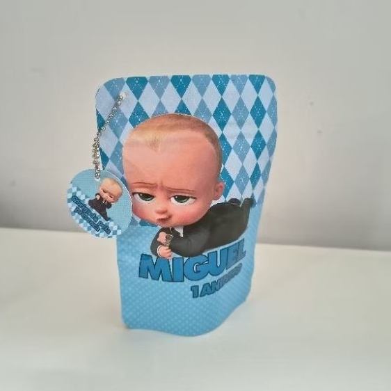 Saquinho Personalizado ZIPLOC- Lembrancinha de Festa Infantil/ Sacolinha Surpresa- Poderoso Chefinho