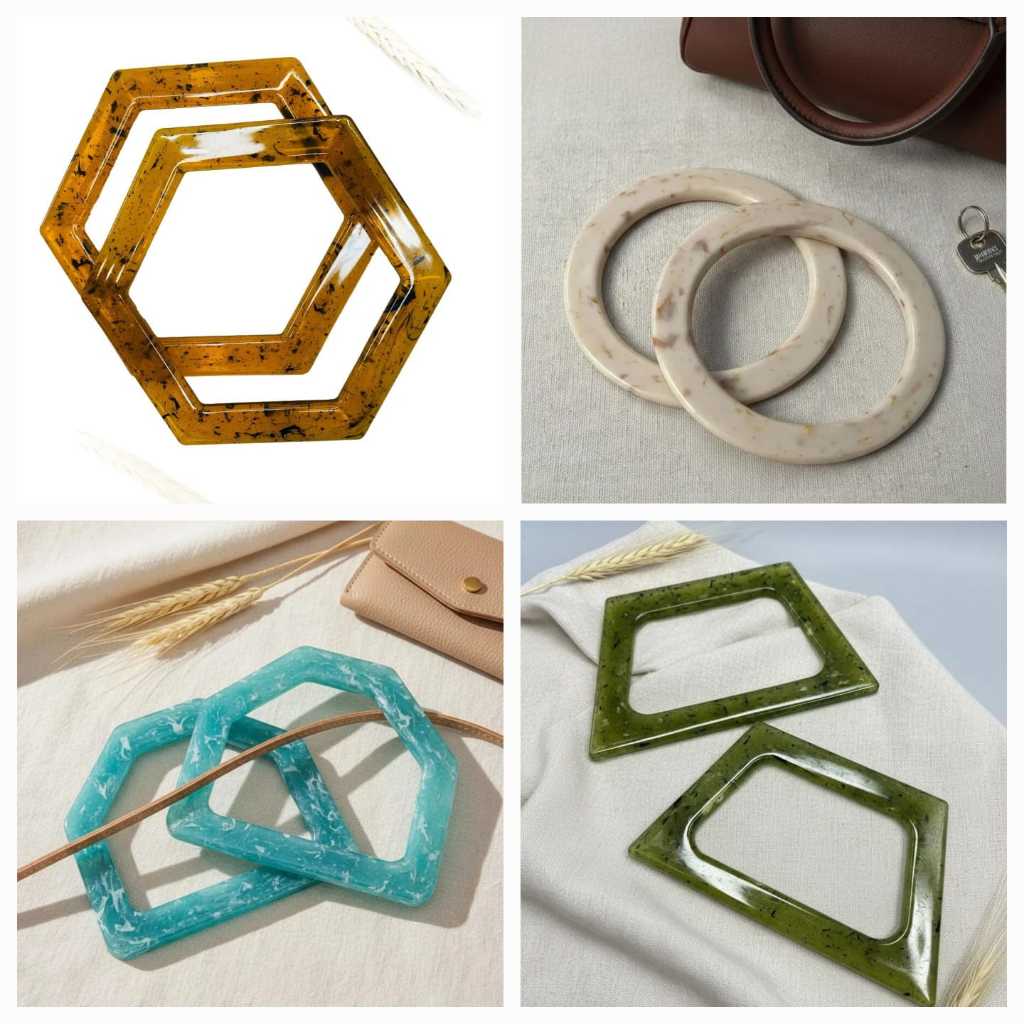 Alça de resina para Bolsa varios modelos e cores disponiveis ref. (PAR)