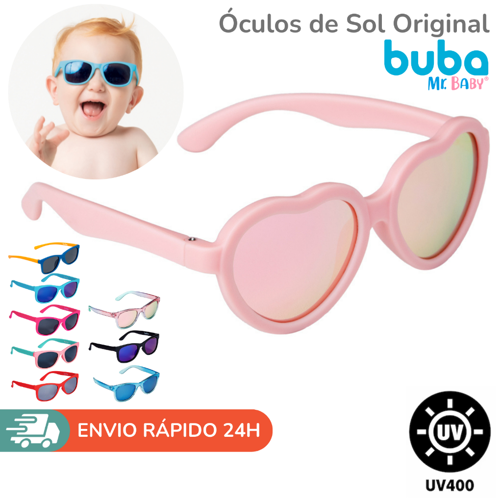 Óculos de Sol para Bebê Original Buba com Proteção UV em Oferta na Shopee