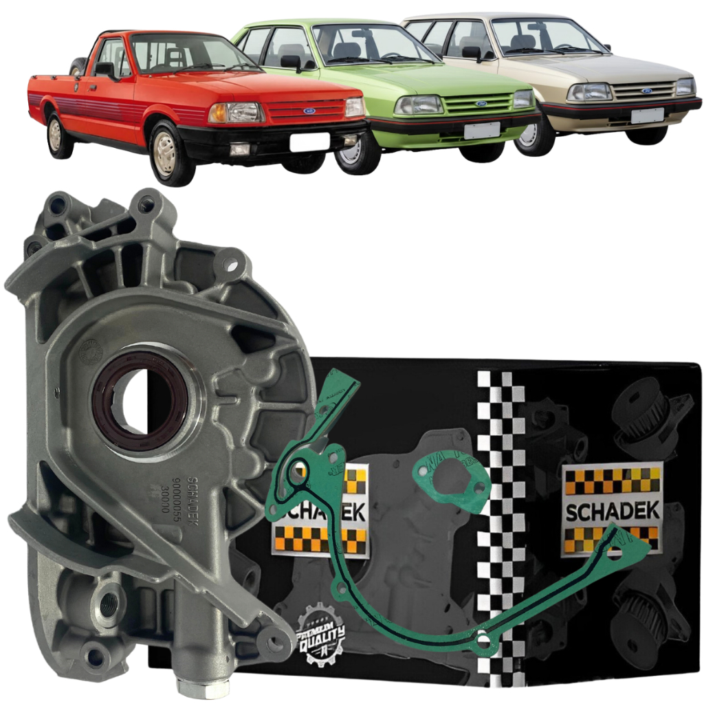 Bomba Óleo Motor Cht Ford Belina Corcel Del Rey Pampa 1.6 8v em Oferta na Shopee