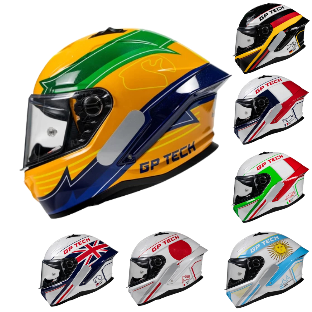 CAPACETE GP TECH PILOT GP CIRCUIT PAÍSES em Oferta na Shopee