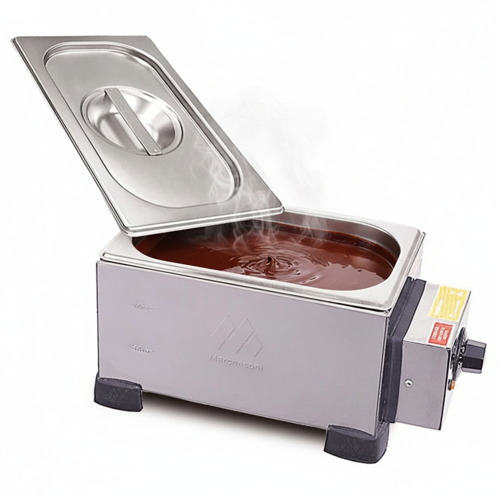 Derretedeira Chocolate Molhos Hot Dog Caldo Sopa 1 Cuba 2,5 Kg Dr2121 127v Marchesoni