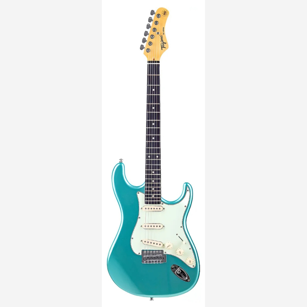 Guitarra Tagima TG-500 MSG Strat – Escala Escura • Escudo AWH Qualidade Tagima com visual clássico e timbre versátil!
