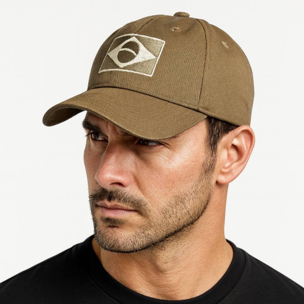 Boné Bandeira Brasil Operacional Militarismo Patriota Algodão regulável cap pesca bushcraft trilha