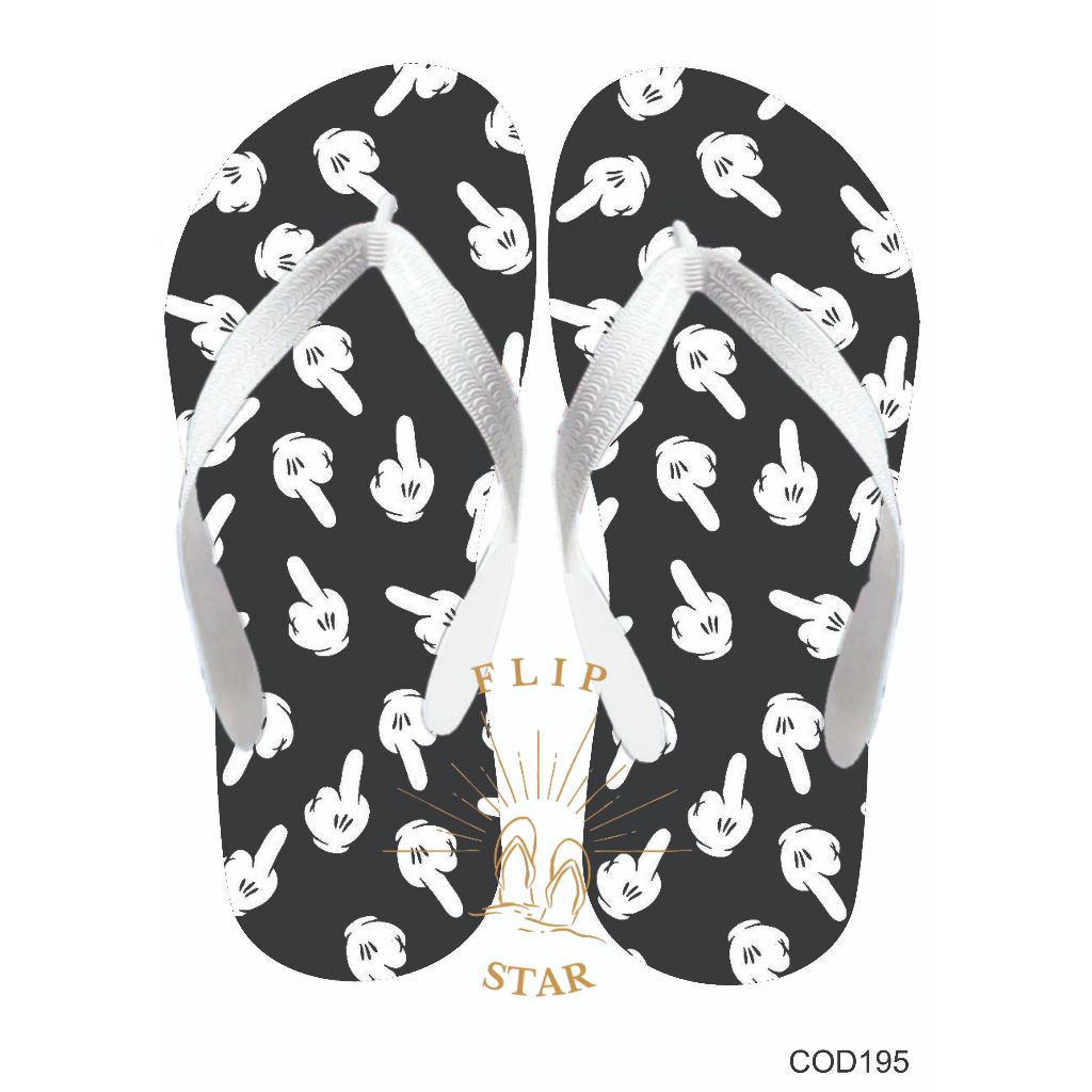 Chinelo Estampas Diversas - Estampas Variadas | Tamanhos Adulto e Infantil