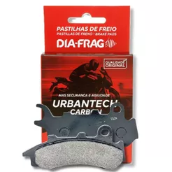 Pastilha de Freio Dianteira Cg 160 Titan / Cg 160 Fan Combi Brake 2018-2024 Diafrag