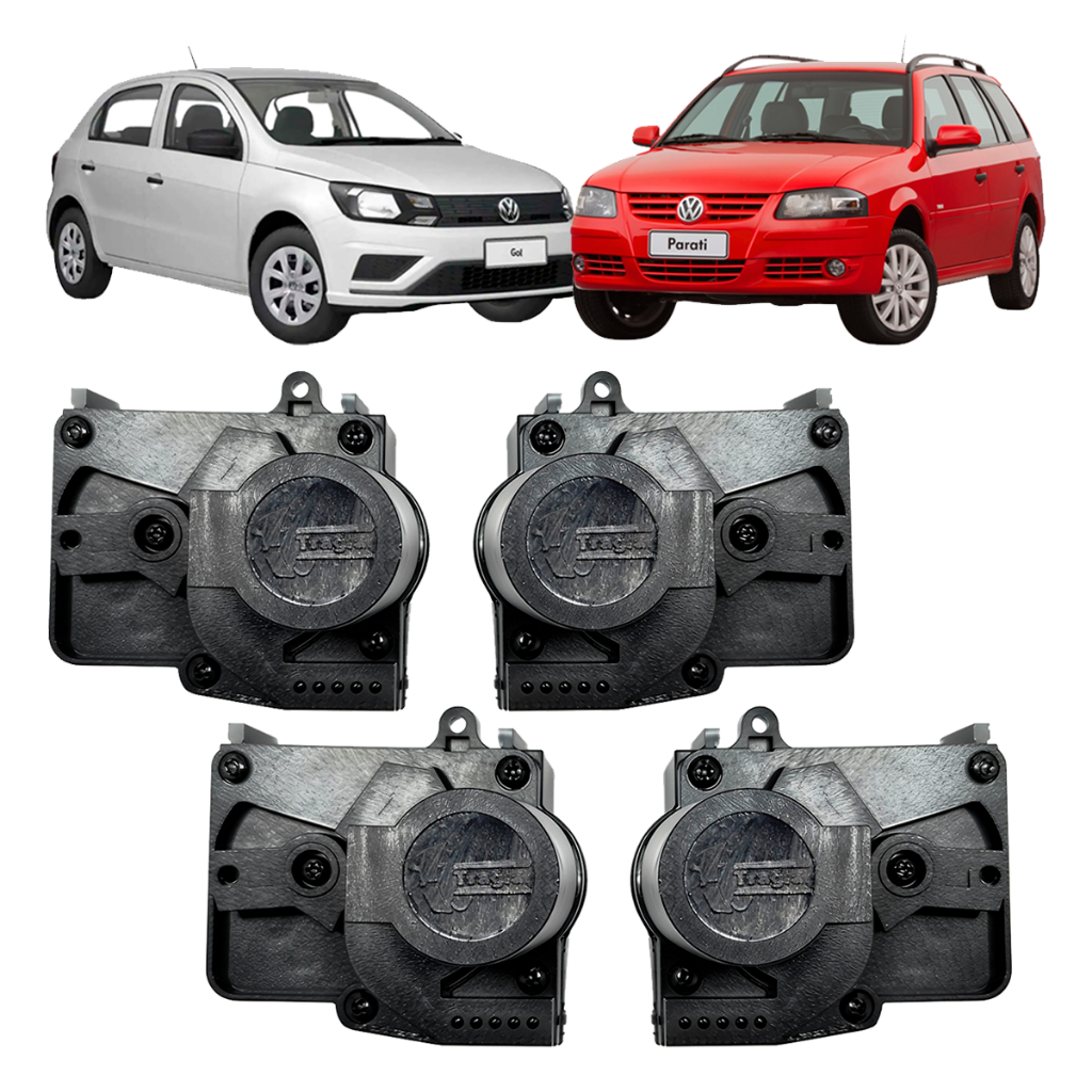 Kit Trava Elétrica Tragial TW4IMT MN Gol Parati G2 G3 G4 em Oferta na Shopee