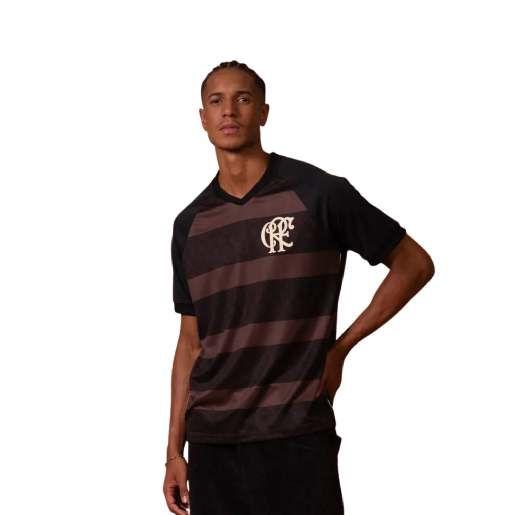 Camisa Flamengo Masculina Diamante Negro Braziline em Oferta na Shopee