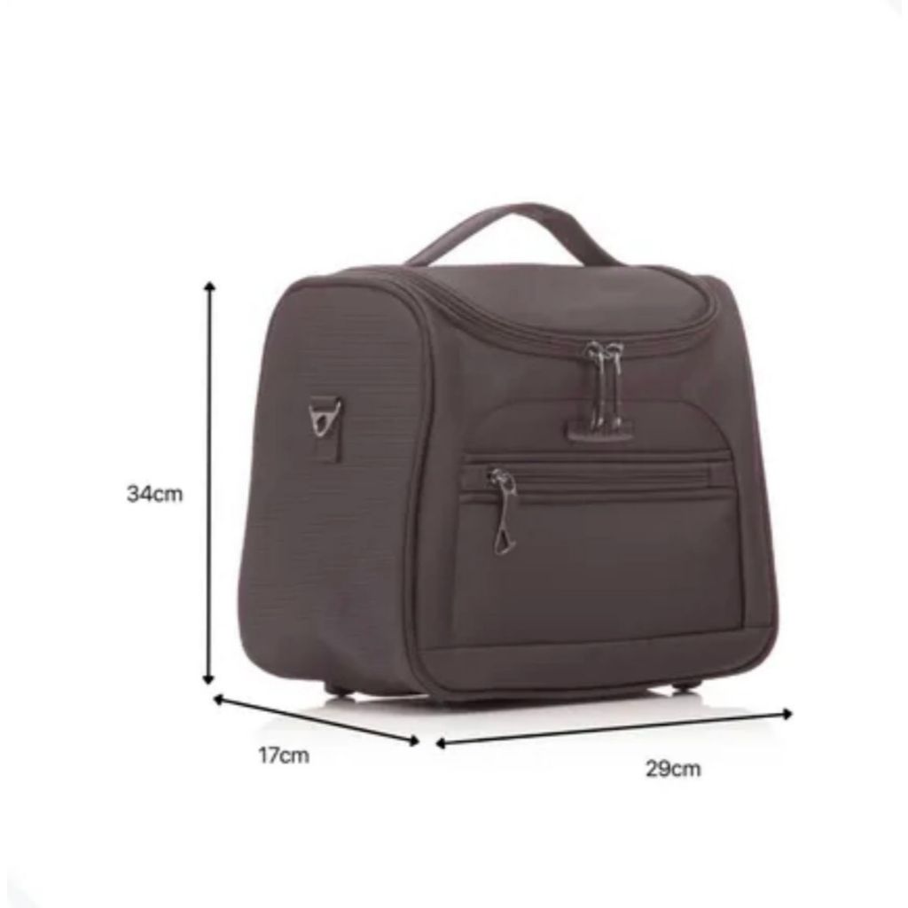 Frasqueira Bolsa Organizadora Viagem Necessaire Maquiagem