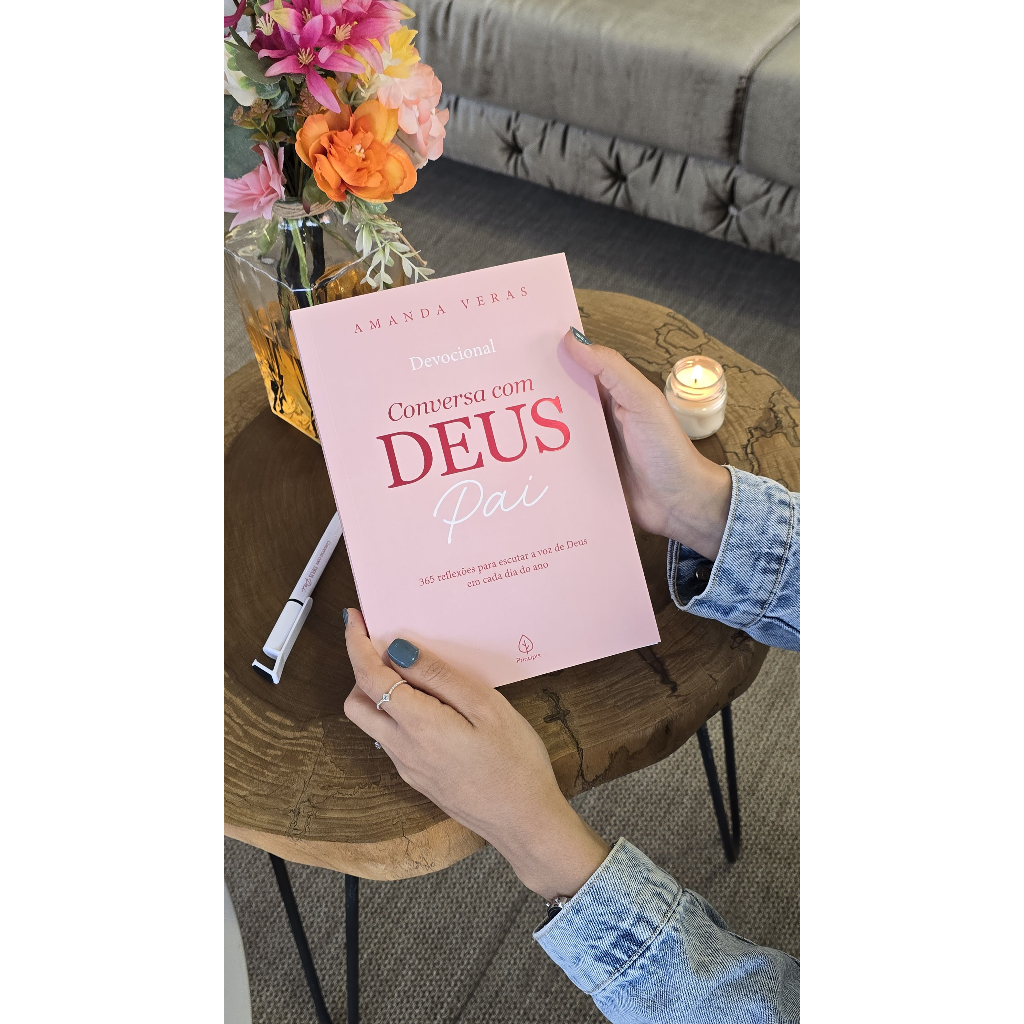 Livro Devocional Conversa com Deus Pai 2026: 365 reflexões para escutar a voz em Oferta na Shopee