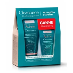 Kit Gel de Limpeza Purificante Avène Cleanance 150g + 40g