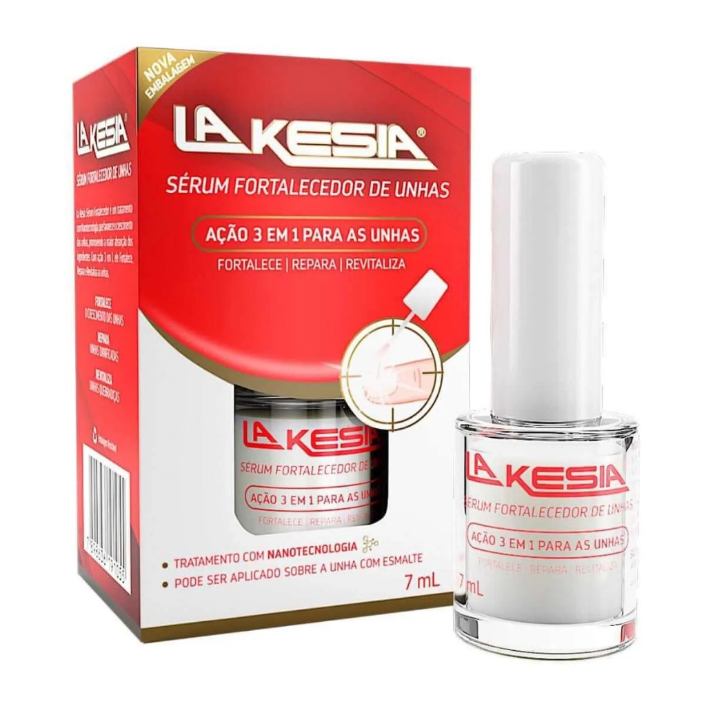 Sérum Fortalecedor de Unhas LaKesia com 7ml em Oferta na Shopee