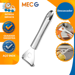 Descascador de Legumes Batata Laranja Frutas Lamina Aço Inox Cozinha Mulituso Mec g Essencials em Oferta na Shopee