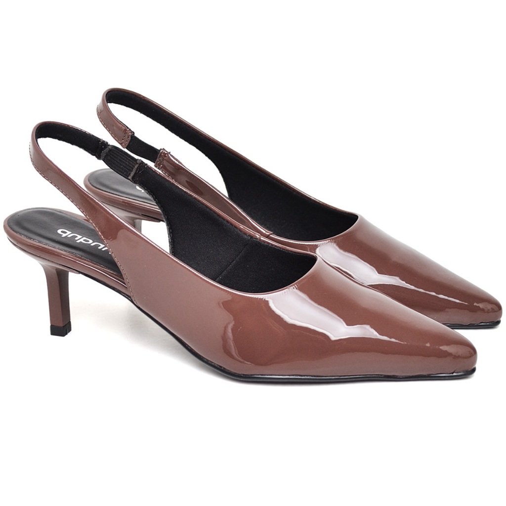 Sapato Scarpin Feminino Marrom DUBUY Miranda 1316 em Oferta na Shopee