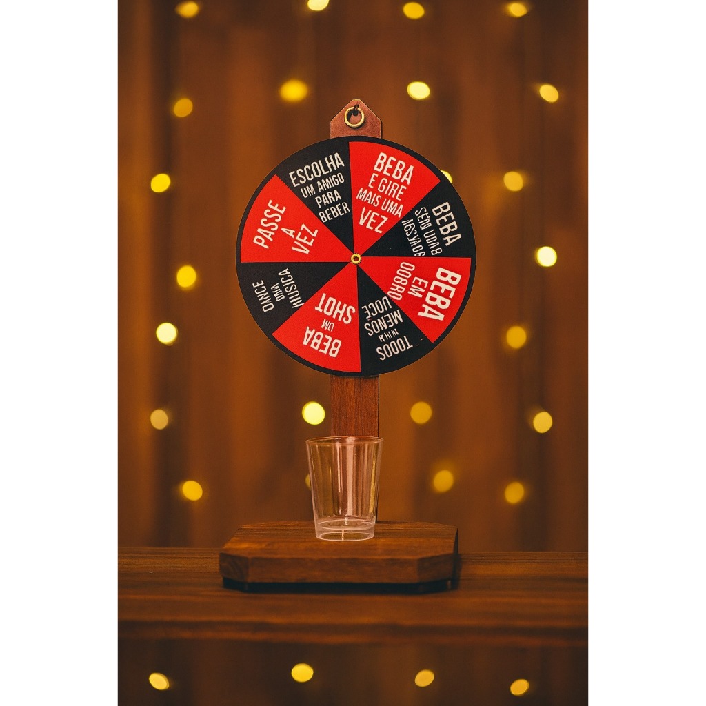 Jogo De Bebidas Roda De Shot Roleta De Bebidas E Micos em Oferta na Shopee
