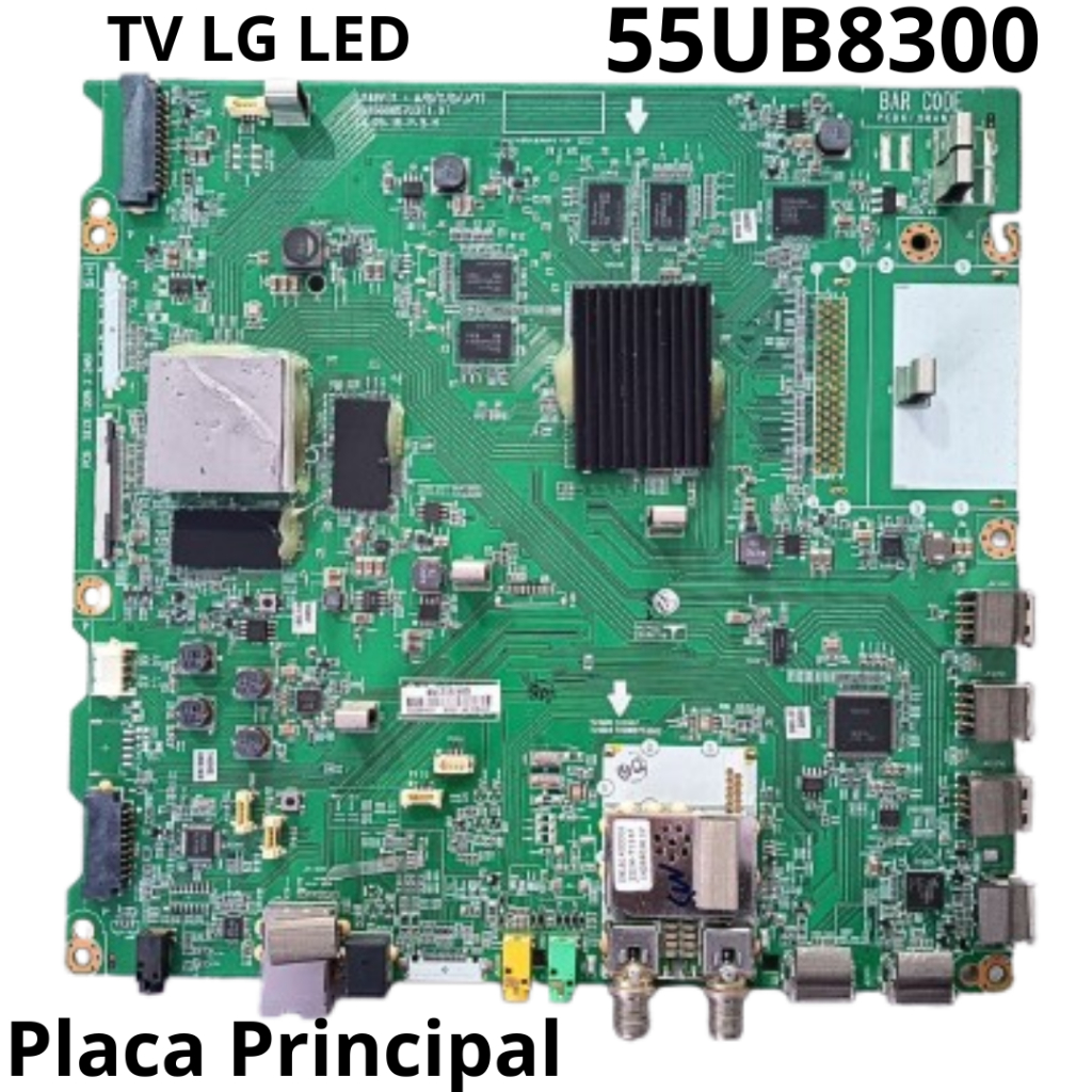 2722 Placa Principal para tv LG LED Mod: 55UB8300
