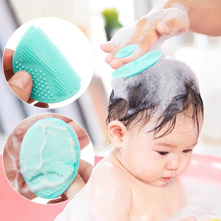 Esponja de Silicone Para Banho do Bebê – Limpeza e Espuma Perfeitas