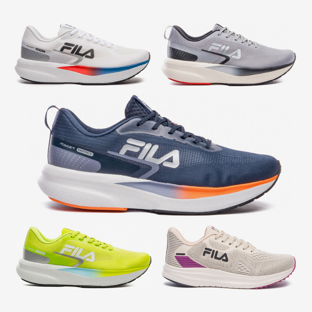 Tênis Masculino Fila Original Racer Fastpace Corrida Confortável em Oferta na Shopee