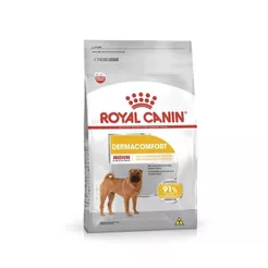 Ração Seca Royal Canin Medium Dermacomfort Para Cães de Porte Médio Adultos e Idosos - 10,1kg