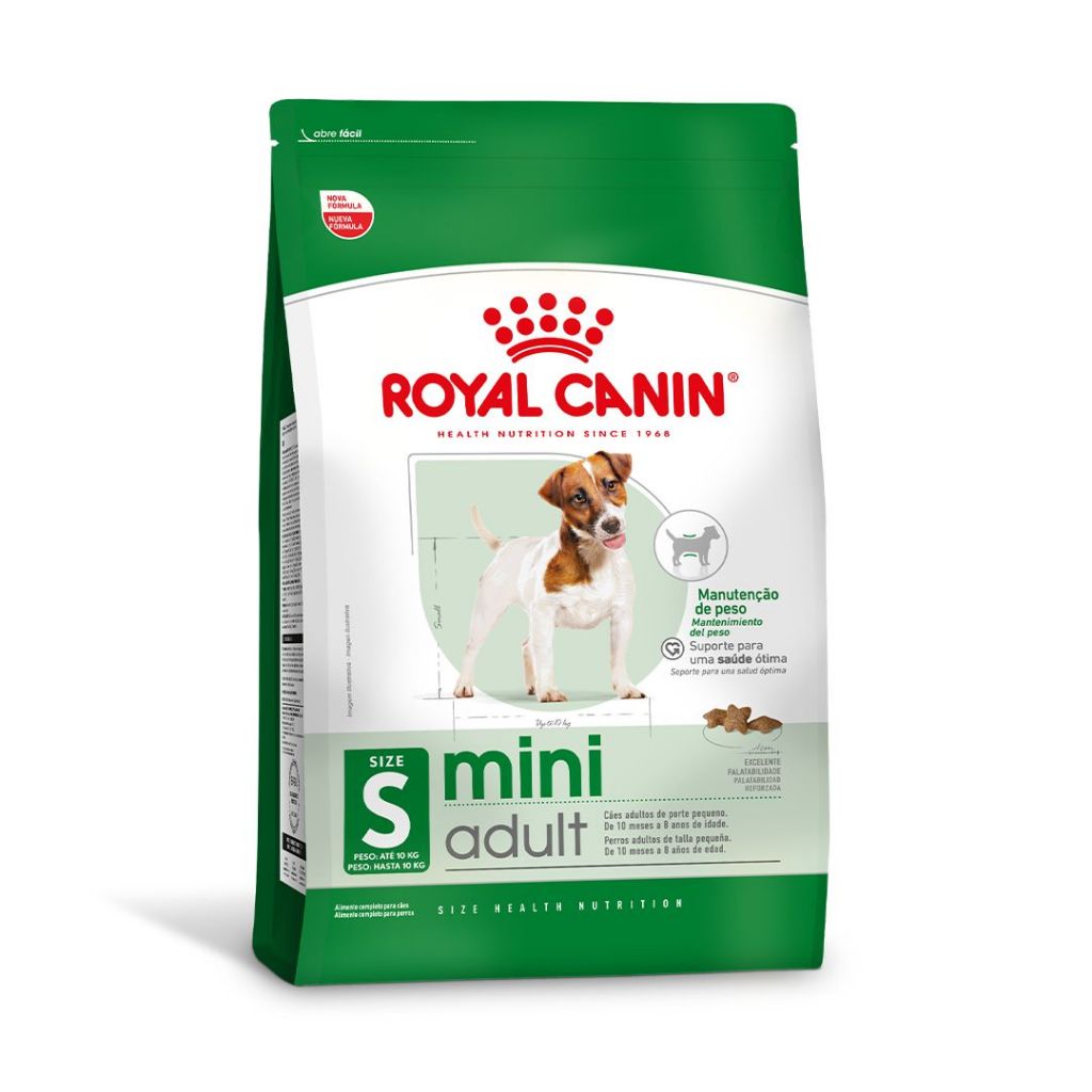 Ração Seca Royal Canin Mini Adult Para Cães Adultos de Porte Pequeno - 1kg em Oferta na Shopee