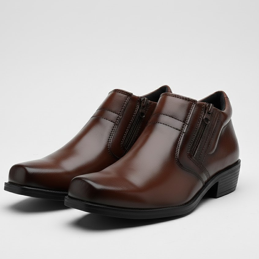 Bota Social Masculina Zíper Lateral Alta Durabilidade Forro Macio Acabamento Premium - Envio  Rápido em Oferta na Shopee