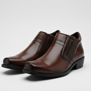 Bota Social Masculina Zíper Lateral Alta Durabilidade Forro Macio Acabamento Premium - Envio  Rápido em Oferta na Shopee