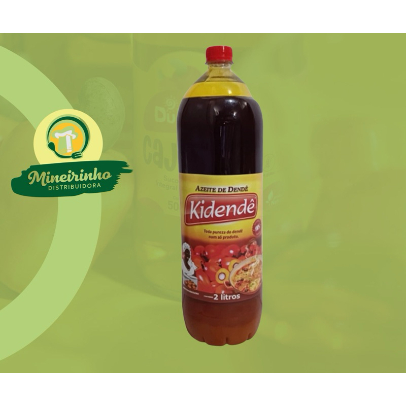 Azeite de Dendê 2 Litros Kidende em Oferta na Shopee