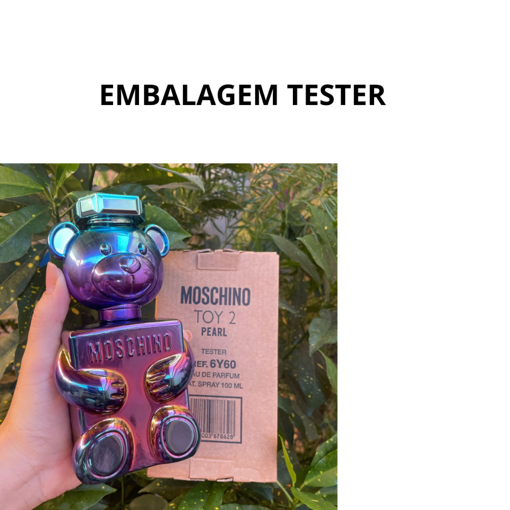 Perfume Moschino Toy 2 Pearl Eau de Parfum Unissex 100 ml- Embalagem Econômica