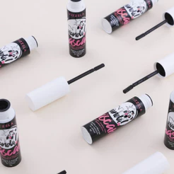 Máscara Para Cílios No Panda Preta Peel Off Vegano Original Vizzela