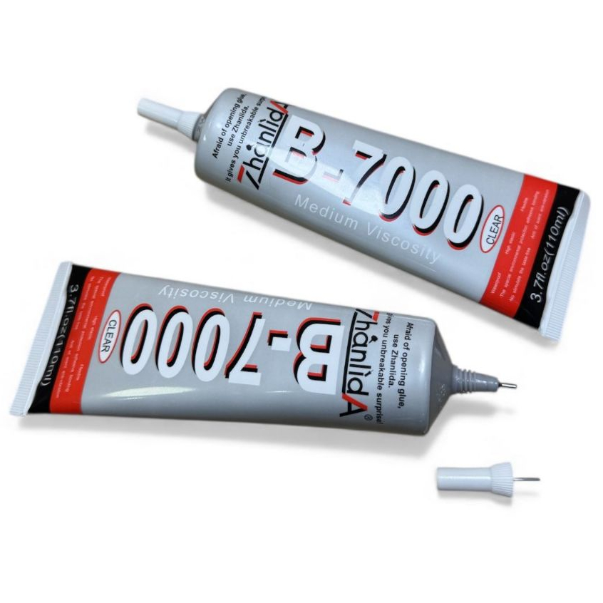 Cola Para Fixar Telas T7000 Preto / B7000 Transparente 110ML