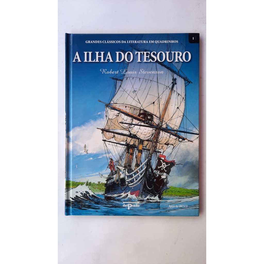Livro: A Ilha do Tesouro - Grandes Clássicos da Literatura em Quadrinhos