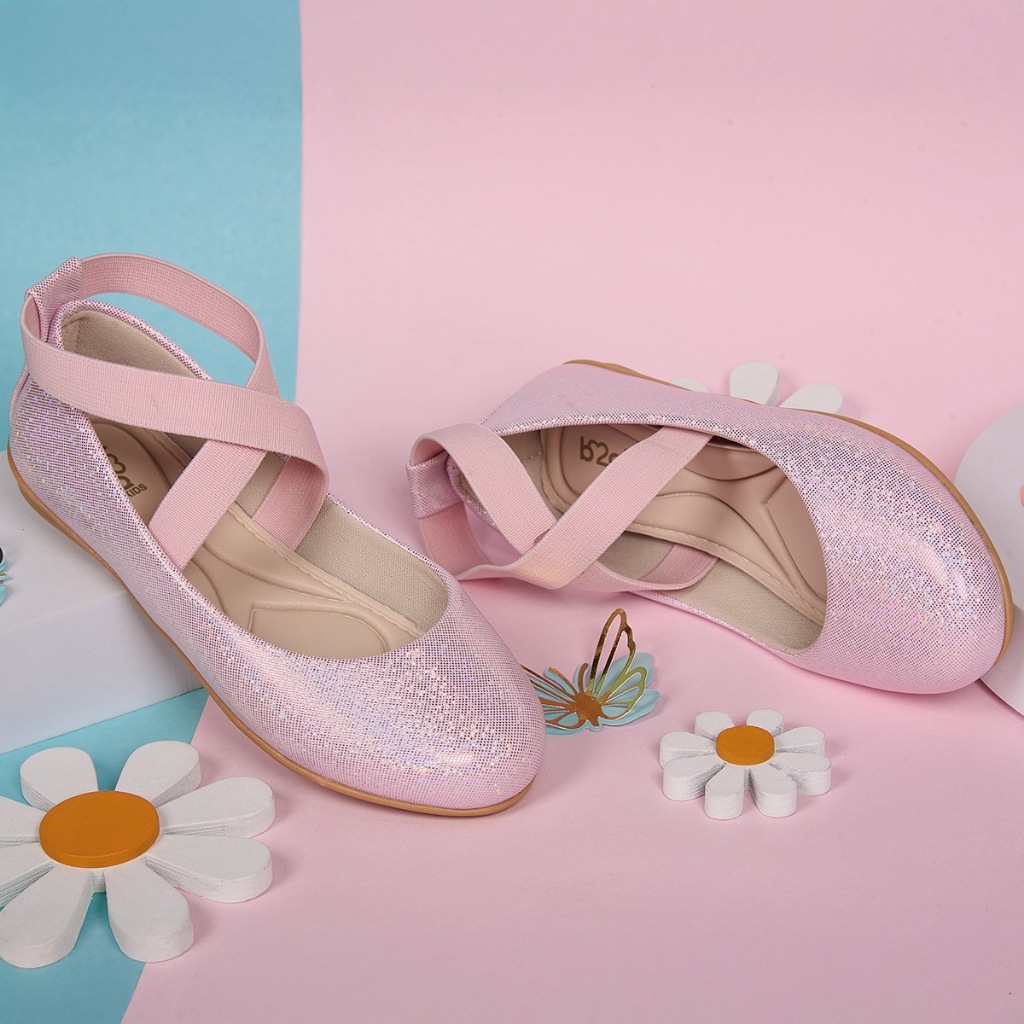 Sapatilha Infantil Bailarina Menina Delicada Glow Confortável Festa Casamento 2032 em Oferta na Shopee