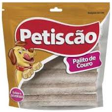 Osso Palito Couro 12mm Petiscão para Cães - 1kg — imagem 2 de 2