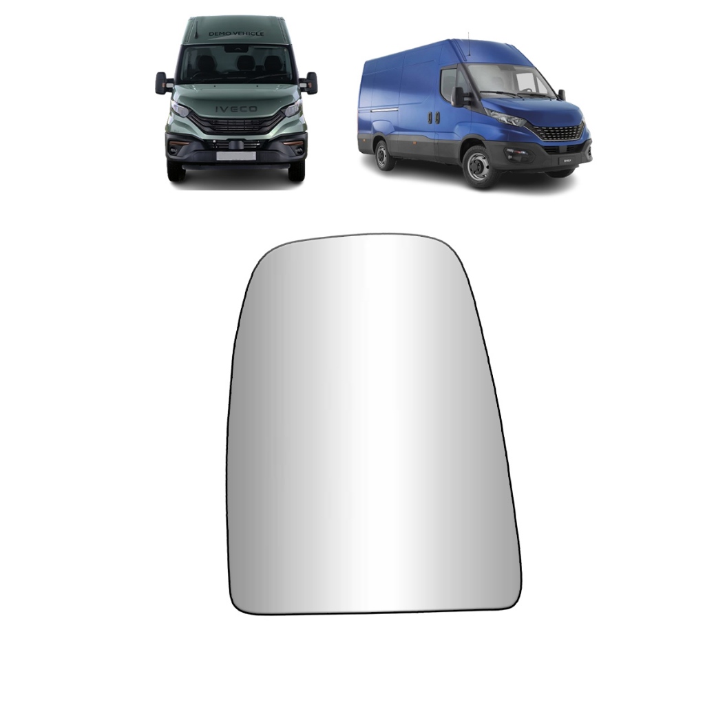 REFIL LENTE ESPELHO RETROVISOR IVECO DAILY 2020 A 2025 SUPERIOR RETROVISOR LADO DIREITO