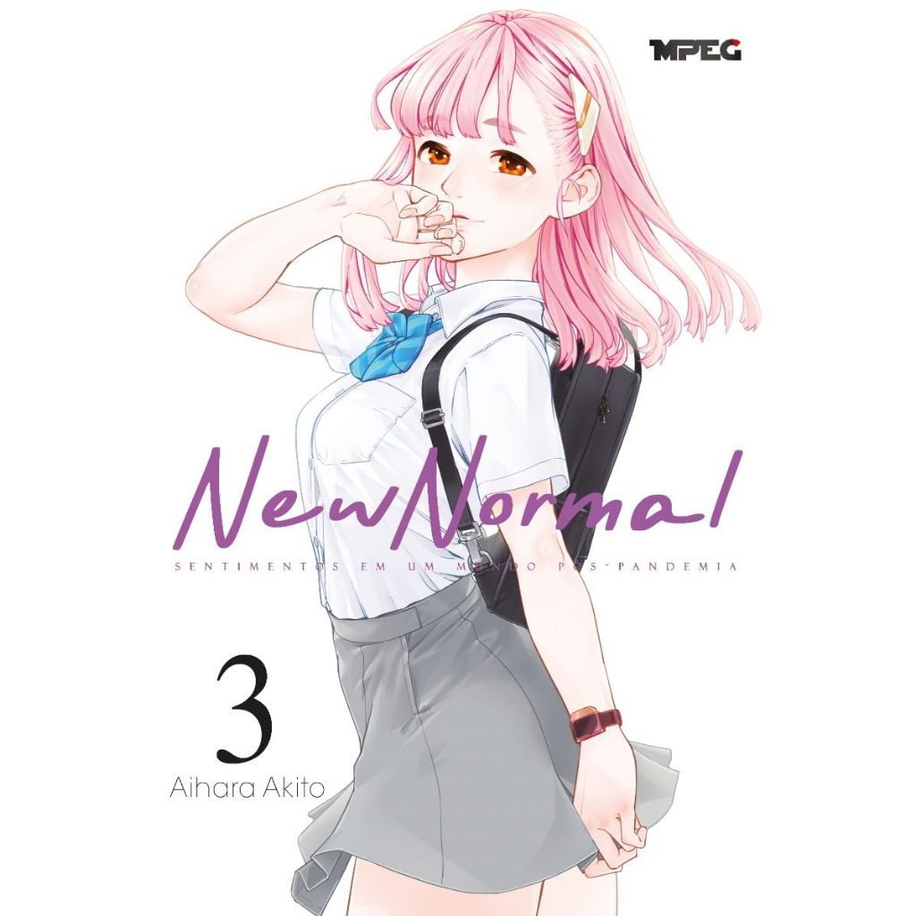 Capa do livro Mangá - New Normal - Volume 3 - Novo/Lacrado - Editora MPEG -