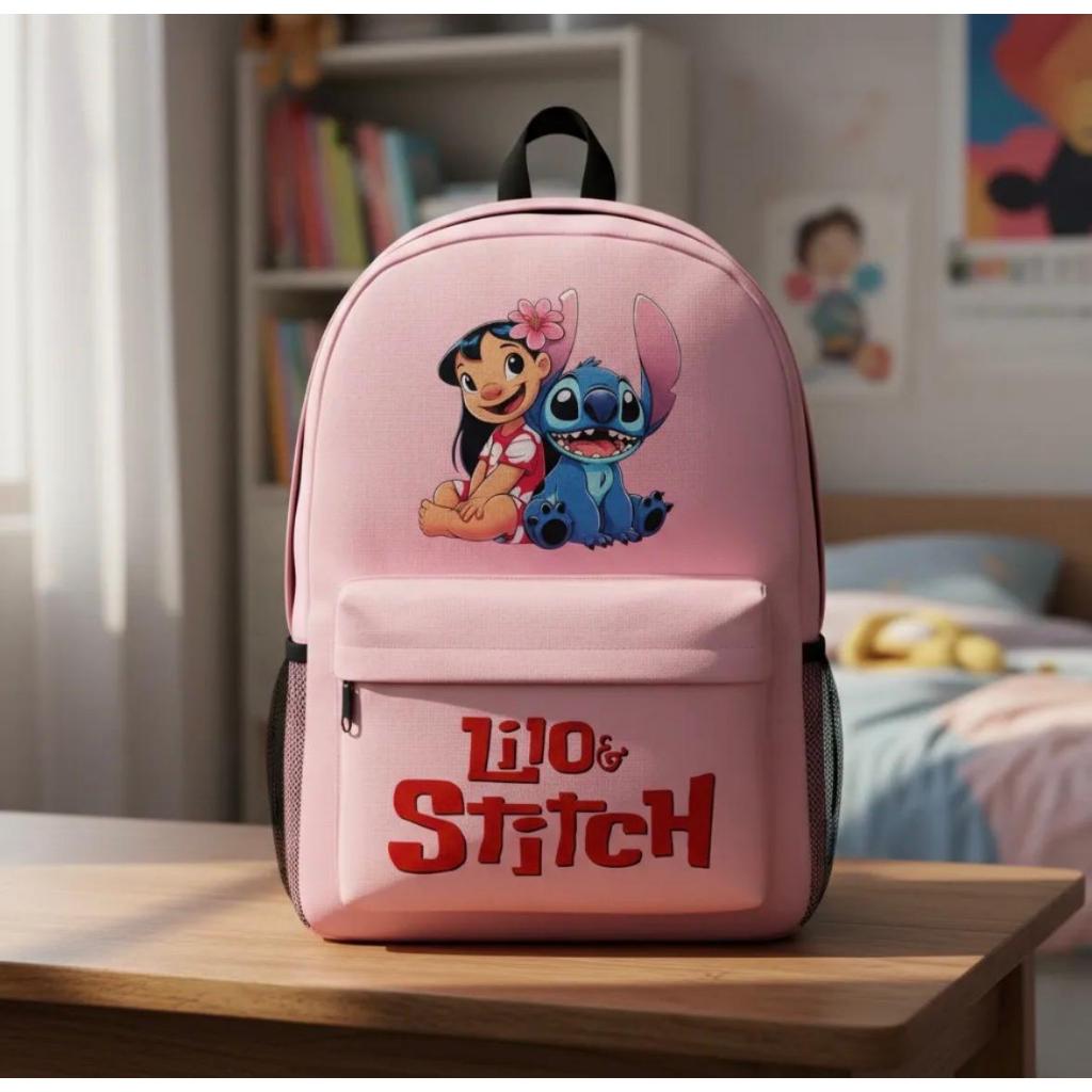 Mochila Lilo Stich Bolsa Escolar Universitaria Adulto Infantil Kids Reforçada Moana Envio Imediato Promoção