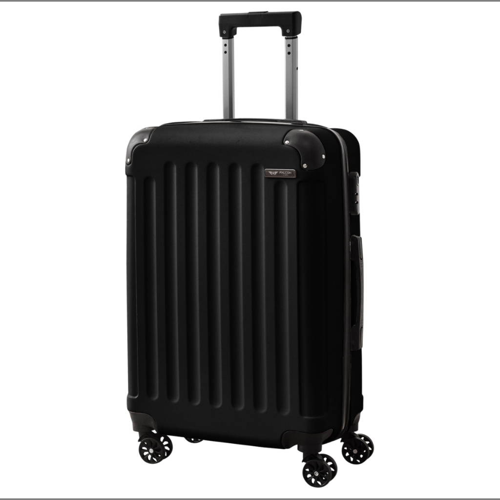 Imagem Mala de Viagem Média 23KG 65x46x27 cm Kit para Casal em ABS resistente com 4 Rodinhas 360 Cadeado