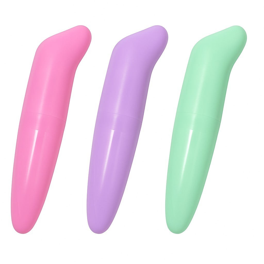 Kit Vibrador Feminino Golfinho Estimulador Ponto G Liso Massageador