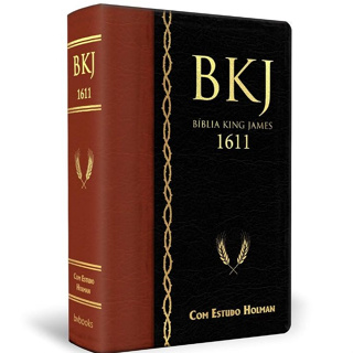 Bíblia de Estudo King James 1611 - Marrom/Preta - Editora BV Books em Oferta na Shopee