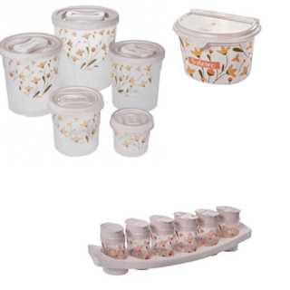 PORTA TEMPEROS/POTES ARMAZENAMENTO DE ALIMENTOS SALEIRO COZINHA em Oferta na Shopee