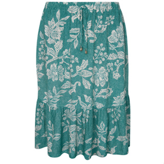 Saia Feminina Camadas Midi Malha Fria Evangélica Estampadas Sortidas em Oferta na Shopee