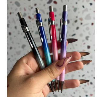 Lapiseira Técnica 0.9 Grandiente Efeito Degradê Escolar LP0924 BRW em Oferta na Shopee