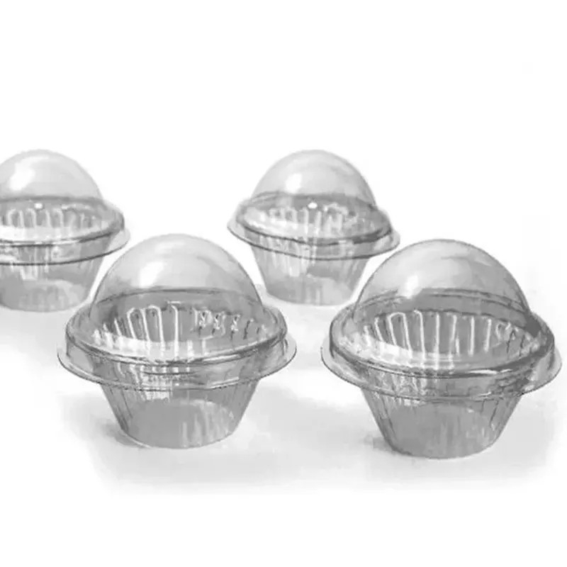 Embalagem Candy Cup Cristal 25g – Flip (Tampa + Base) – Pacote com 25 Conjuntos