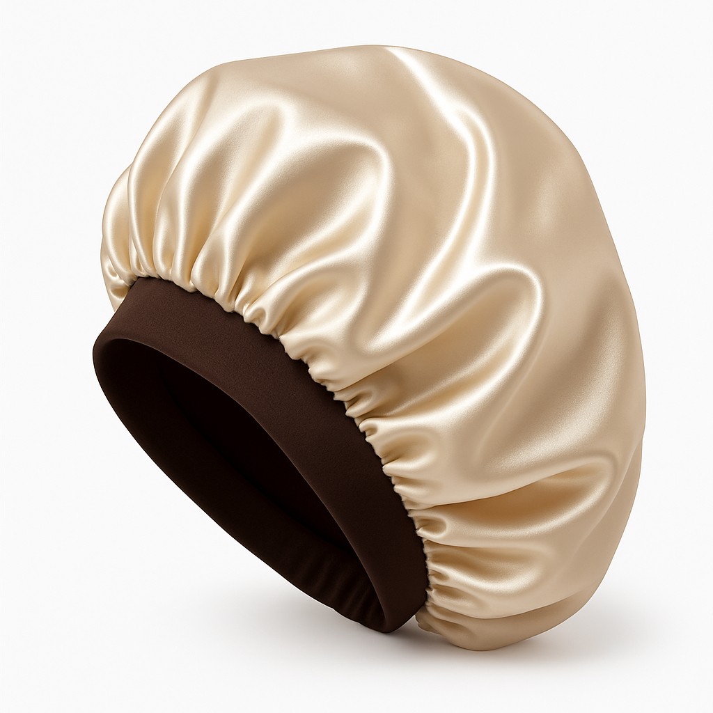 Touca De Cetim AntiFrizz Dupla Face