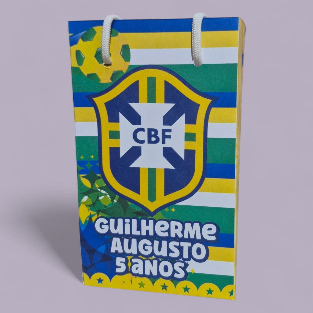 50 SACOLINHA PERSONALIZADA BRASIL COPA  | PEGUE E MONTE |PERSONALIZADO LEMBRANCINHA SACOLINHA SELECAO BRASILEIRA em Oferta na Shopee