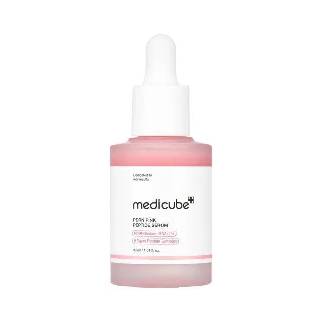 Sérum Medicube PDRN Pink Peptide 30ml - DNA de Salmão - Efeito Lifting e Manchas - Skin Booster