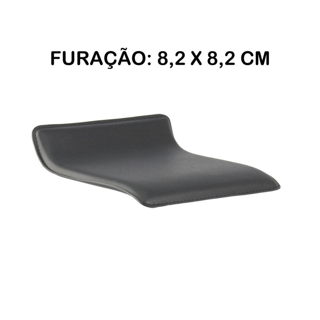 Assento de Banqueta Tóquio Giratório em Recouro Furação 8,2 x 8,2cm em Oferta na Shopee