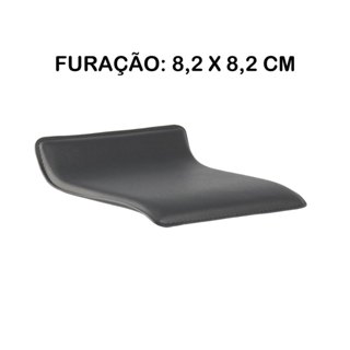 Assento de Banqueta Tóquio Giratório em Recouro Furação 8,2 x 8,2cm em Oferta na Shopee